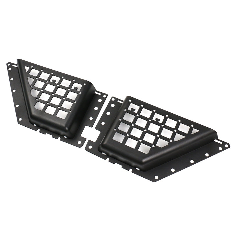 2021-2025 Ford Bronco 2/4 Door Black Front Door Storage Box ABS 2PCS