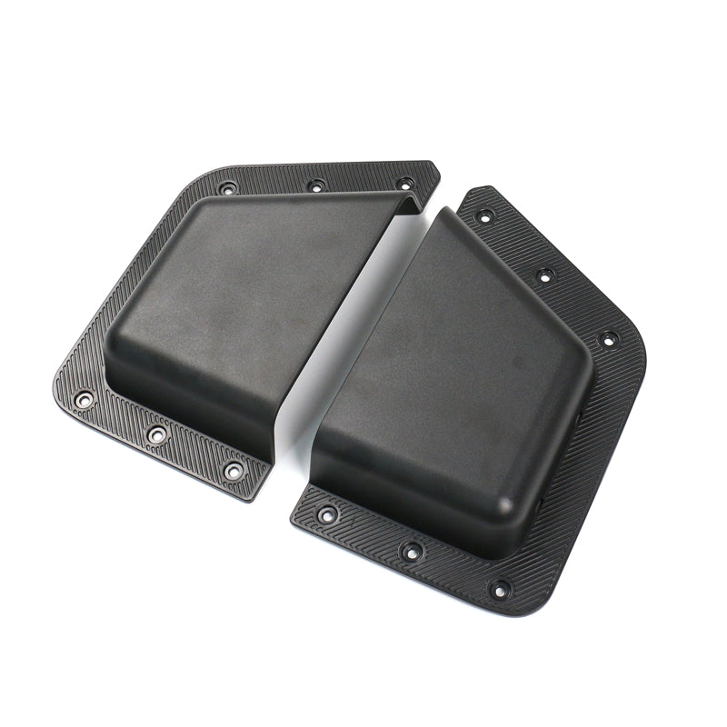 2021-2025 Ford Bronco 4-Door Black Rear Door Storage Box TPE+ABS 2PCS