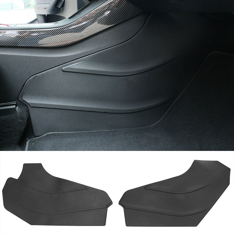 2020-2023 Tesla Model Y Black Anti-kick Pads Protector Injection TPE