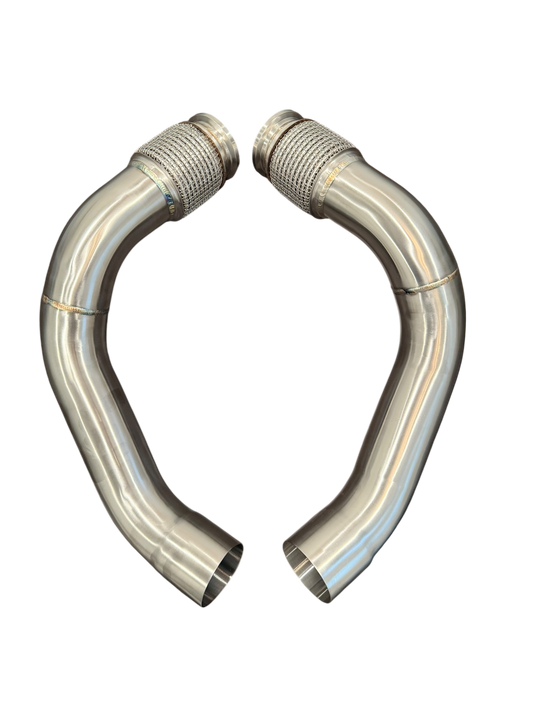 TCM Catless Downpipes Secondary S63R 2018 – 2023 BMW M5 & M8 F90 F91 F92 F93