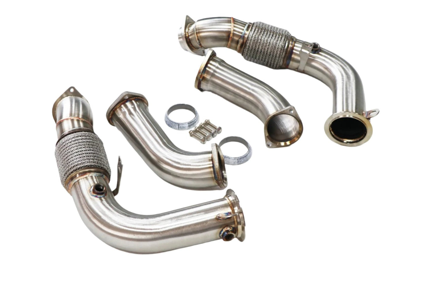 TCM Catless Downpipes S68 Primary Secondary BMW X5M/X6M XM M60i F95/F96/G05/G06/G09