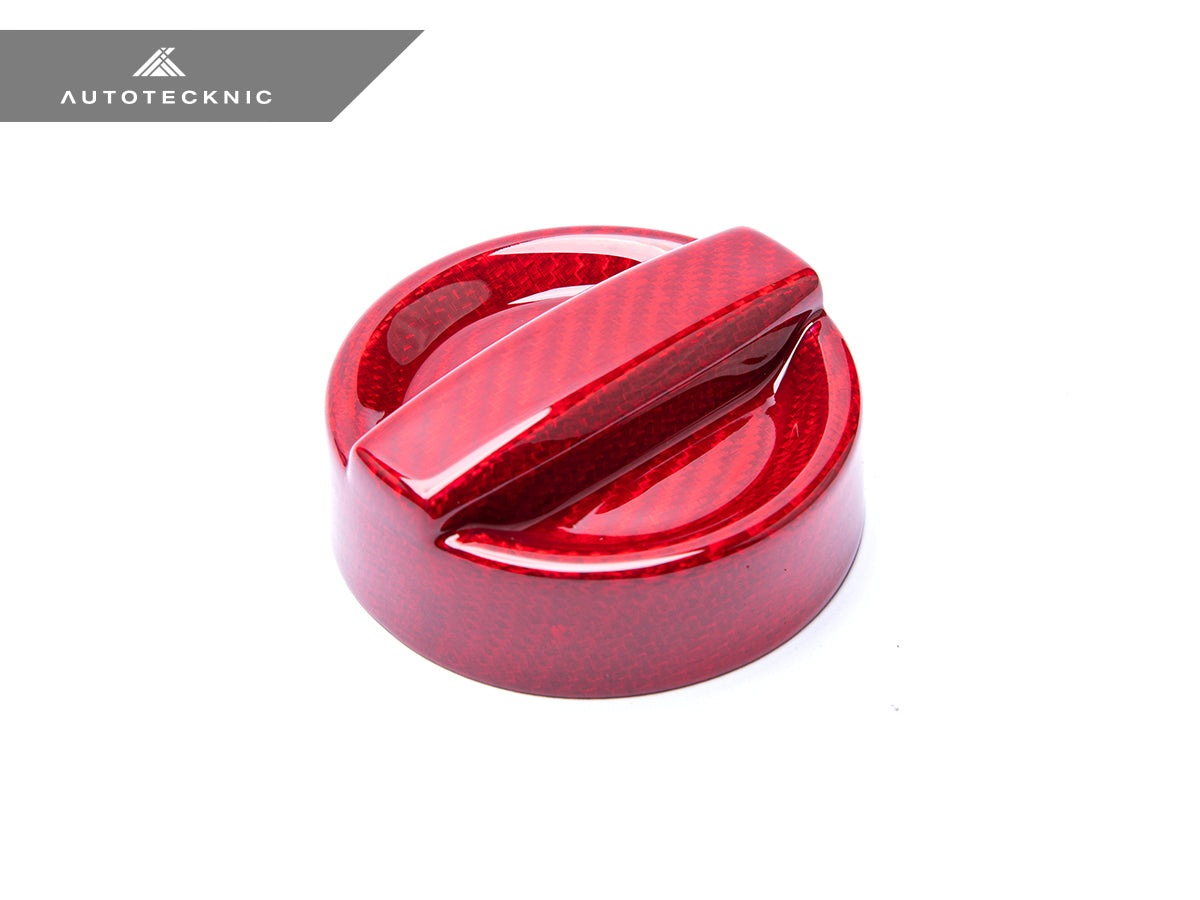 AutoTecknic Dry Carbon Competition Oil Cap Cover - F45 2-Series Active Tourer