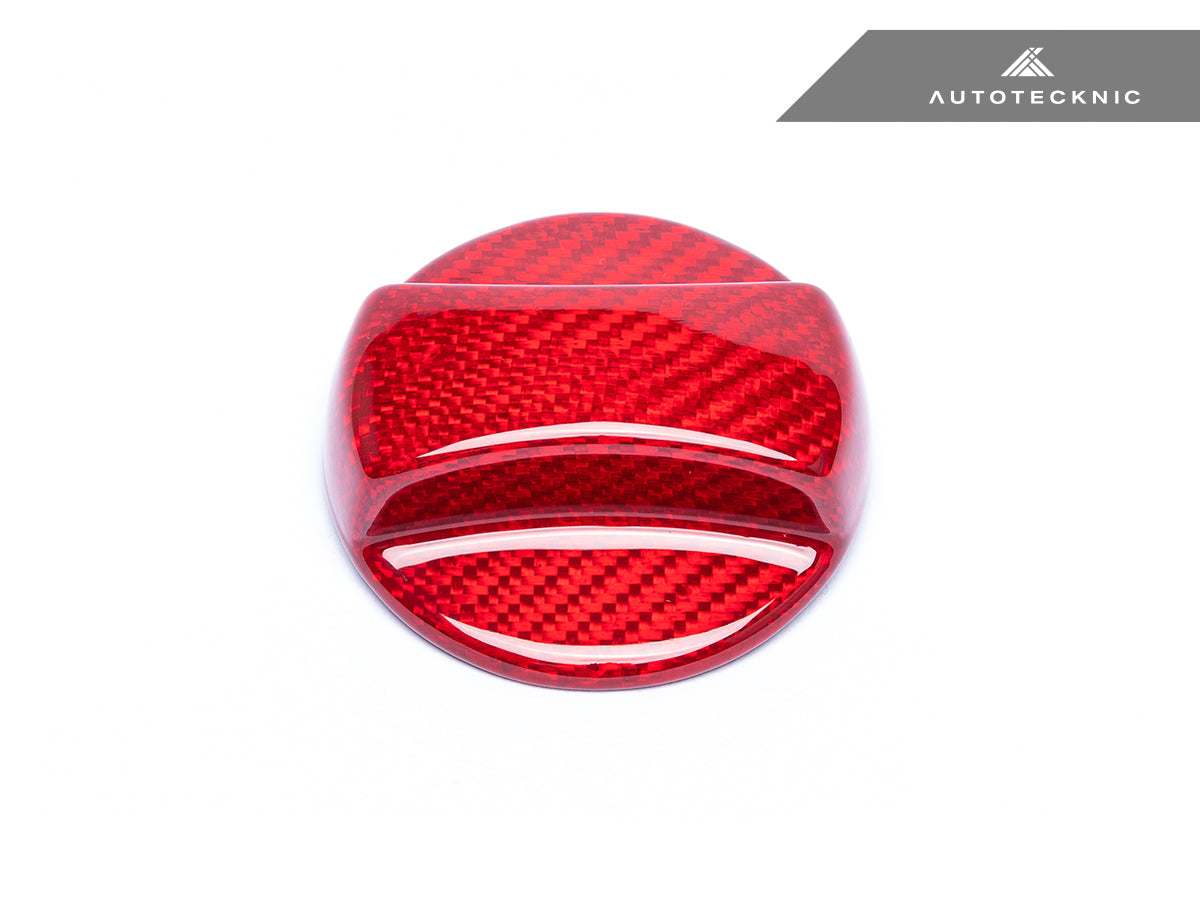 AutoTecknic Dry Carbon Competition Fuel Cap Cover - BMW E9X M3 | 3-Series