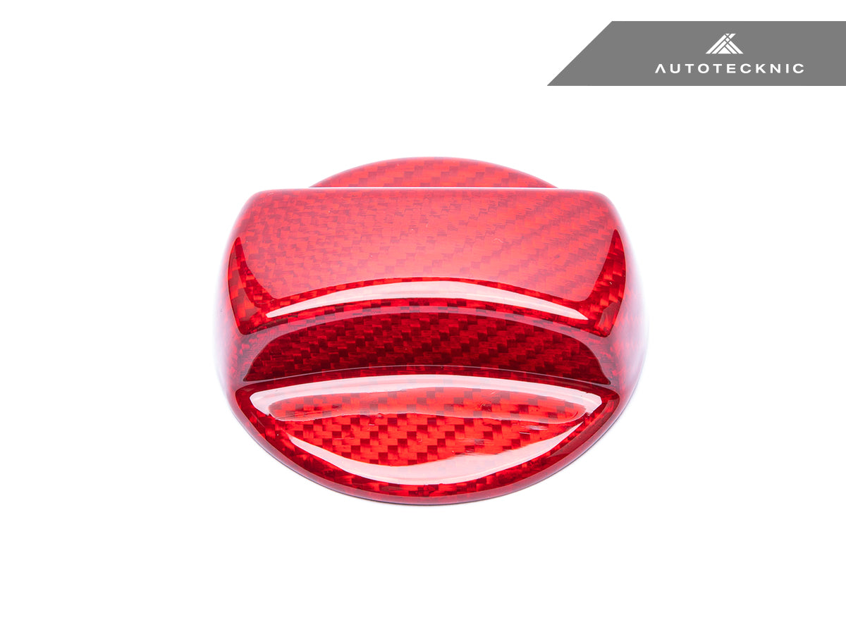 AutoTecknic Dry Carbon Competition Fuel Cap Cover - BMW E9X M3 | 3-Series