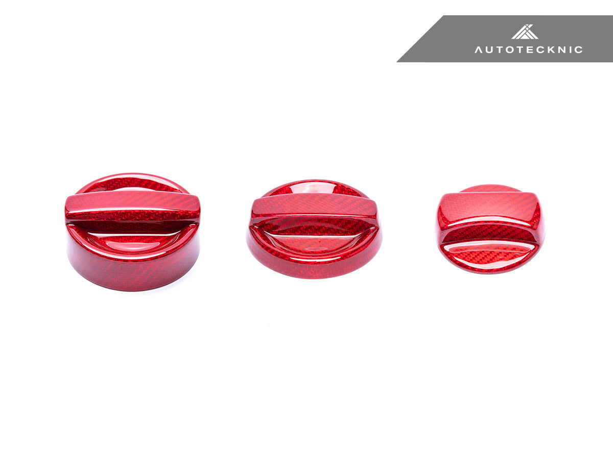 AutoTecknic Dry Carbon Competition Oil Cap Cover - A90 Supra 2020-Up
