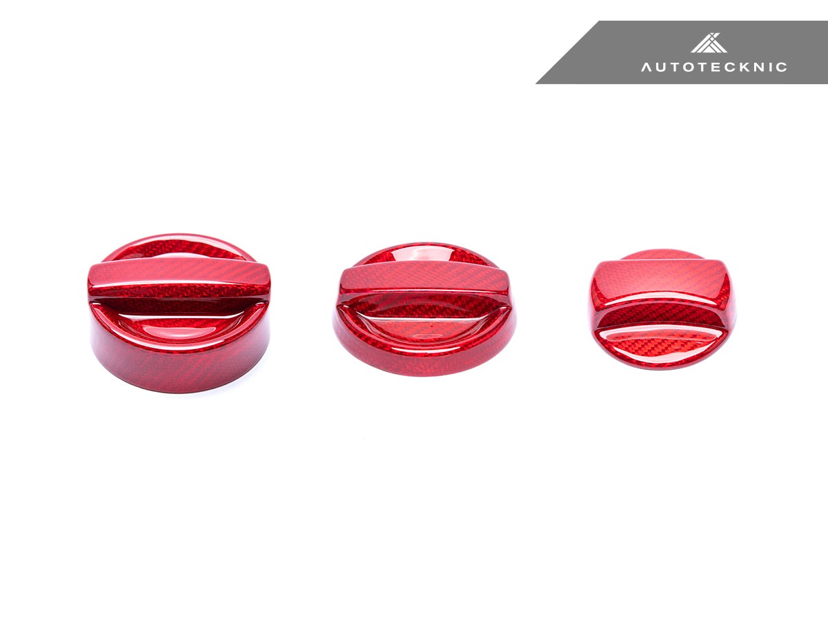 AutoTecknic Dry Carbon Competition Oil Cap Cover - G42 2-Series Coupe