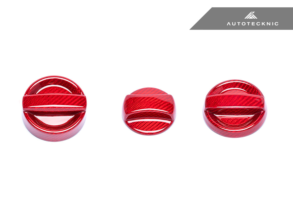 AutoTecknic Dry Carbon Competition Oil Cap Cover - F22/ F23 2-Series