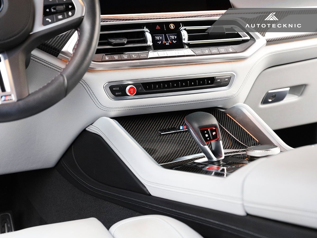 AutoTecknic Bright Red Audio Volume Button - F97 X3M | F98 X4M LCI