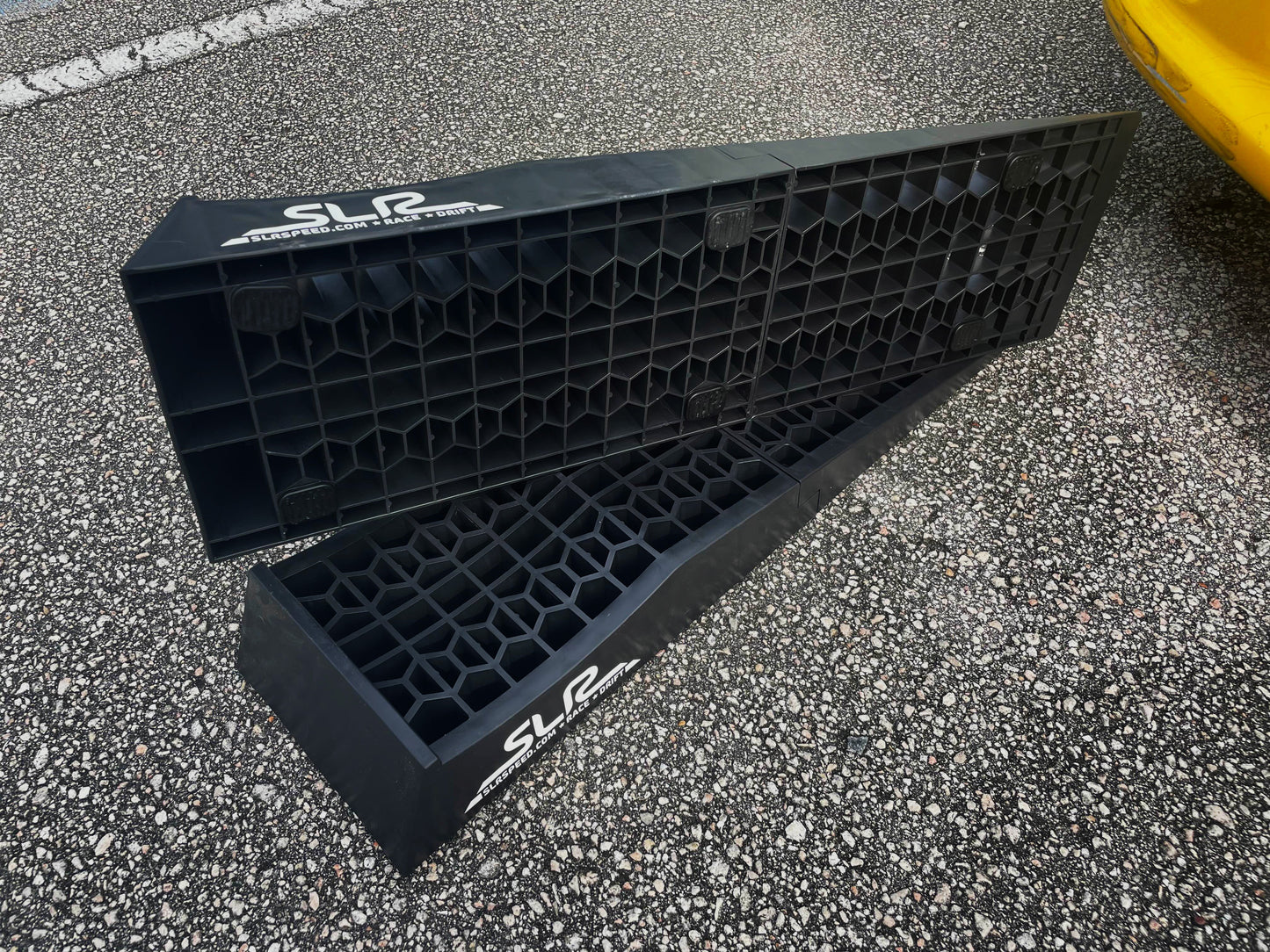 SLR Low Profile Race Ramps for Foxbody - Split-Style for Easy Jacking