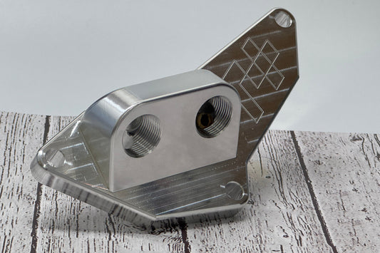 N52/N54/N55 Oil Cooler Adapter Plate -10an