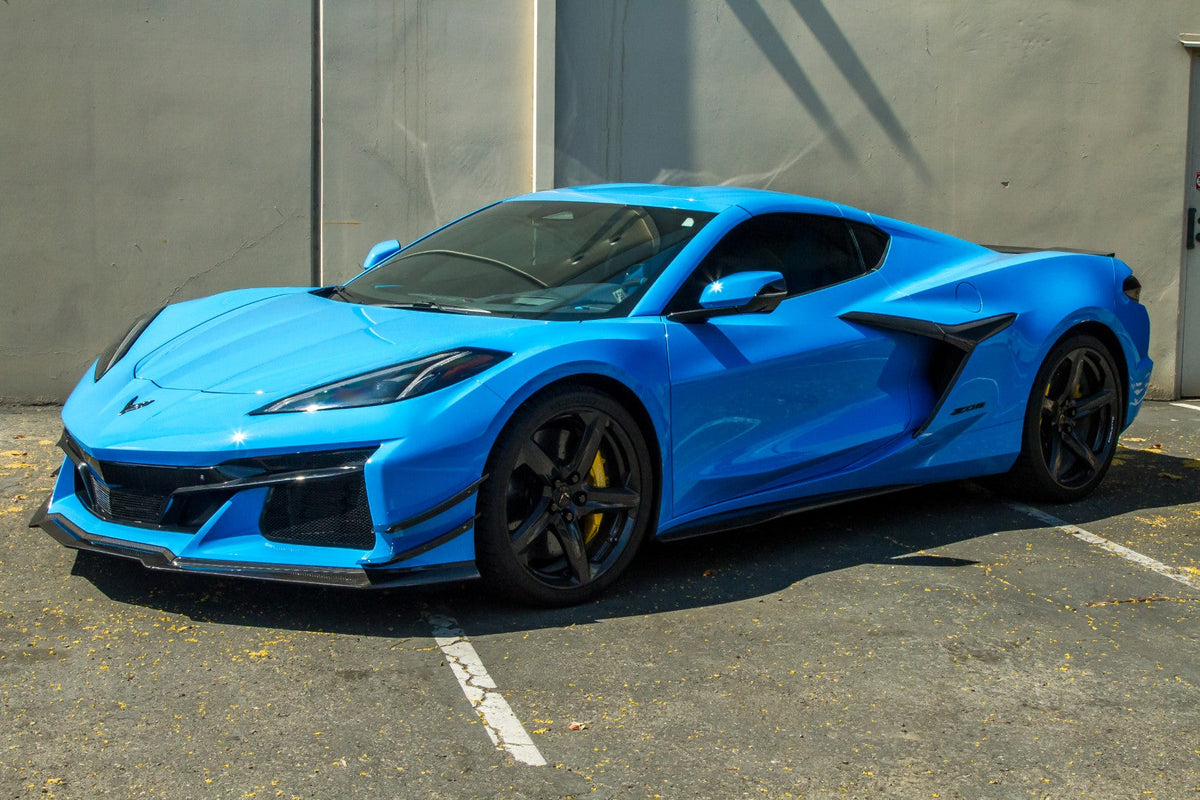 Carbon Fiber Front Bumper Canards - Chevrolet Corvette C8 Z06/ E Ray/ ZR1