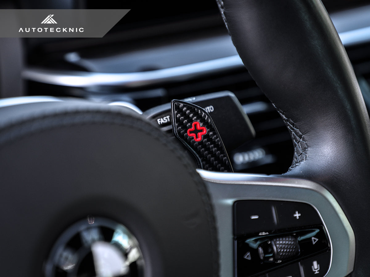 AutoTecknic Carbon Fiber Pole Position Shift Paddles - G42 2-Series