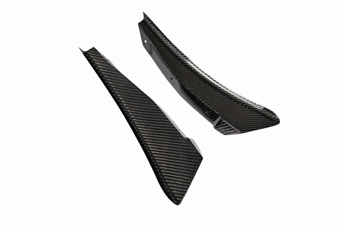 Carbon Fiber Front Bumper Canards - Acura DE5 Integra Type S