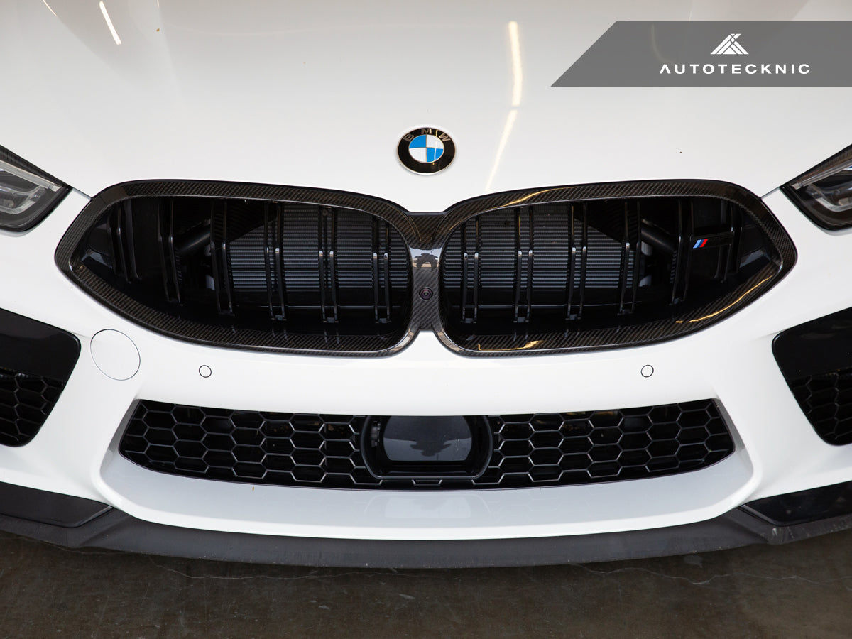 AutoTecknic Replacement Dry Carbon Grille Surround - F9X M8