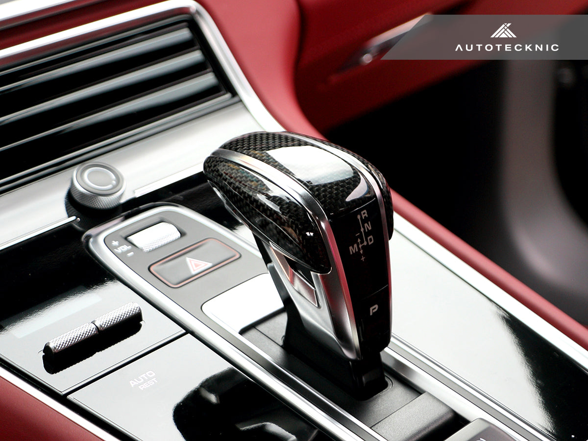 AutoTecknic Carbon Fiber Exclusive Design Shift Lever - Porsche 971 Panamera | 9Y0 Cayenne