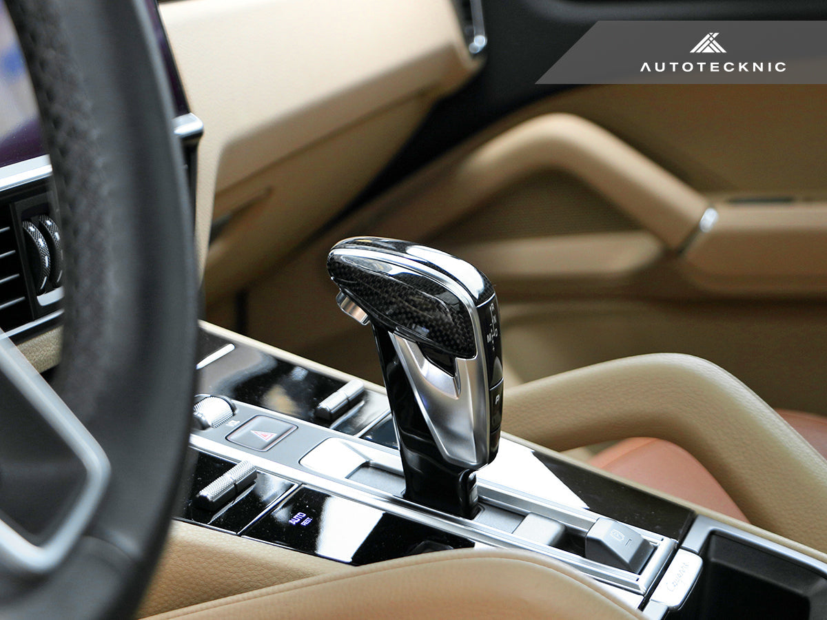 AutoTecknic Carbon Fiber Exclusive Design Shift Lever - Porsche 971 Panamera | 9Y0 Cayenne