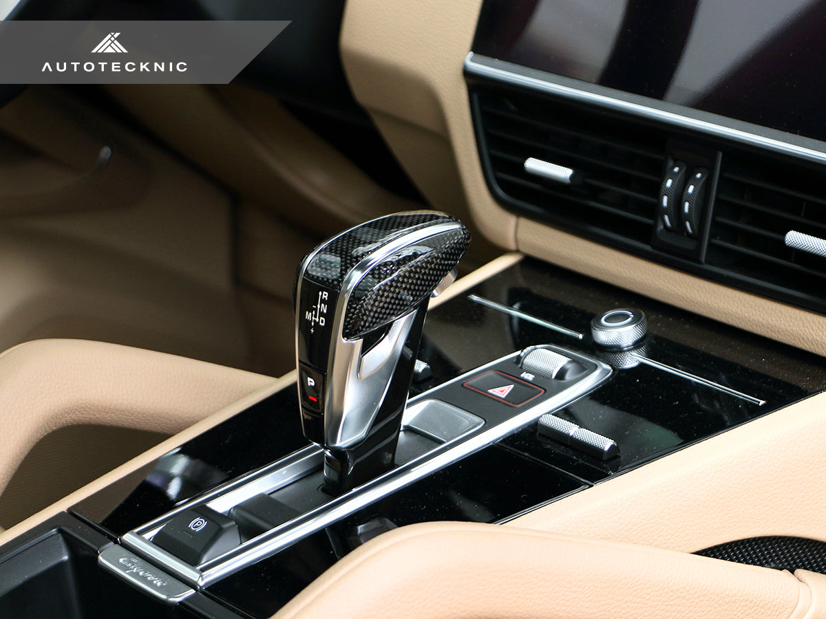 AutoTecknic Carbon Fiber Exclusive Design Shift Lever - Porsche 971 Panamera | 9Y0 Cayenne