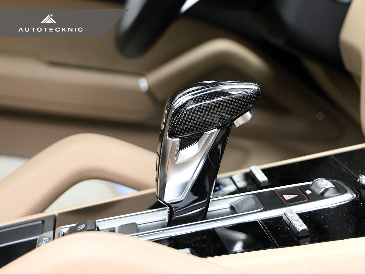 AutoTecknic Carbon Fiber Exclusive Design Shift Lever - Porsche 971 Panamera | 9Y0 Cayenne