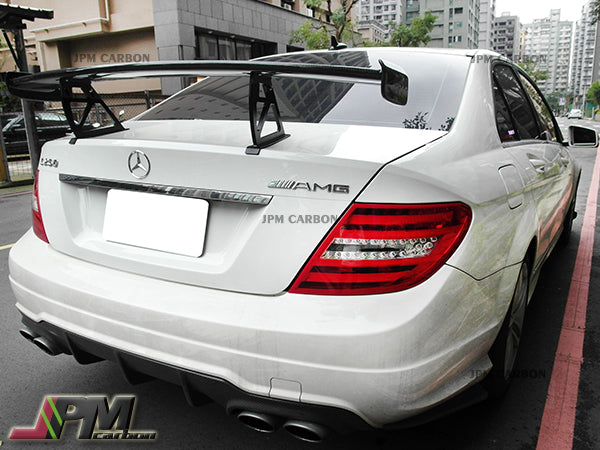 [JPMCarbon] BS Style Carbon Fiber Trunk Spoiler Fits For 2008-2014 Mercedes-Benz W204 C-Class Sedan Only