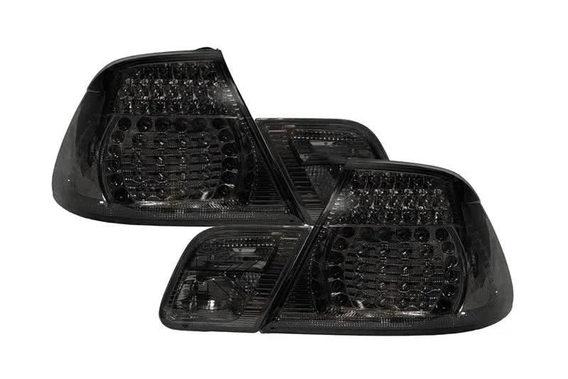 E46 Convertible Clear/Smoked LED Tail Lights (1999-2003)
