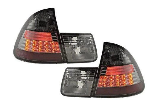 BMW 3-series E46 Wagon/Touring Smoked LED Taillights Set (1999-2005)