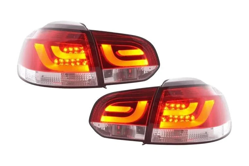 VW Golf Mk6 GTI LED Bar Red Tail Lights V1 (2008-2014)