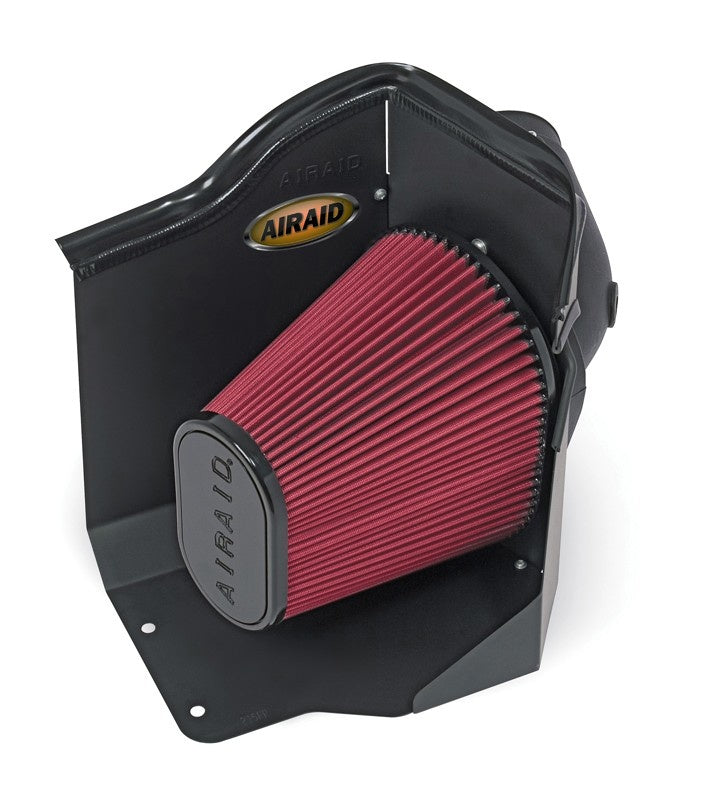 Airaid 07-10 Chevrolet/GMC Duamax LMM 6.6L DSL CAD Intake System w/o Tube (Dry / Red Media) 201-215