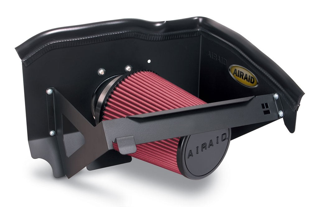 Airaid 05-13 Nissan Frontier / Pathfinder / Xterra CAD Intake System w/o Tube (Oiled / Red Media) 520-188