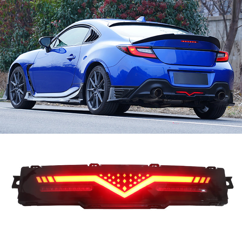 2022-2025 Subaru BRZ Rear Bumper Brake Light Smoked Len