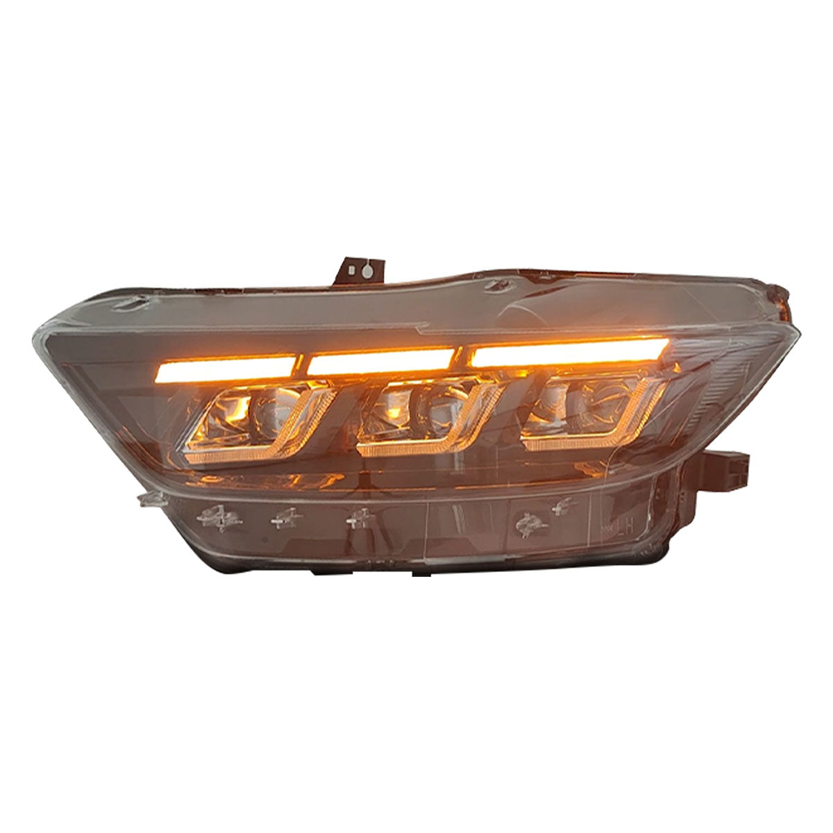 2015-2022 Ford Mustang Shelby 2024 Style Front Bumper Head Lights Lamp