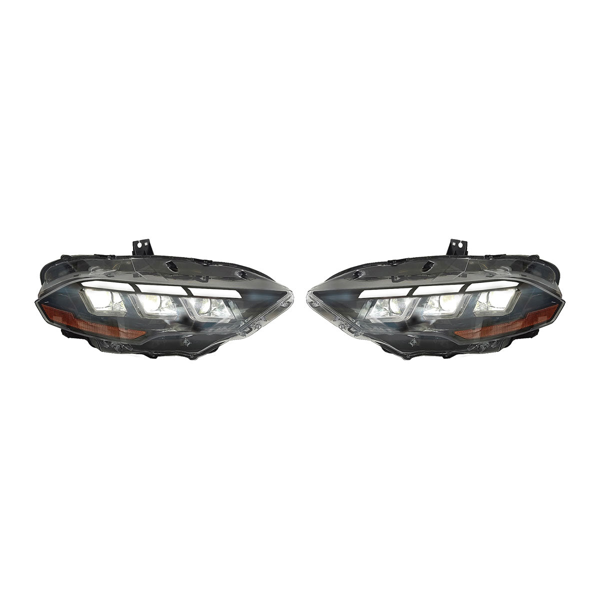 2018-2023 Ford Mustang EcoBoost GT V6 2024 Style Front Head Light Lamp