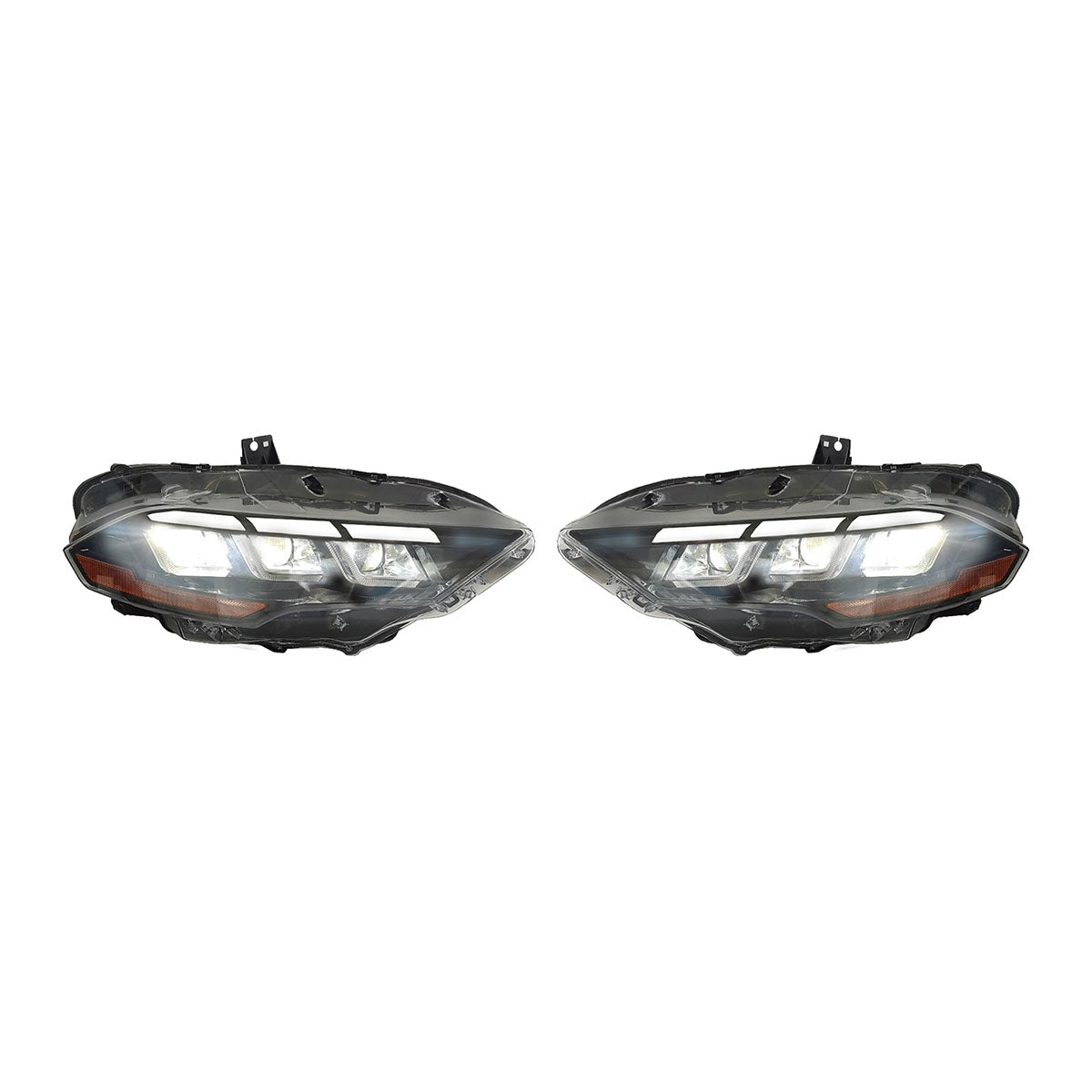 2018-2023 Ford Mustang EcoBoost GT V6 2024 Style Front Head Light Lamp