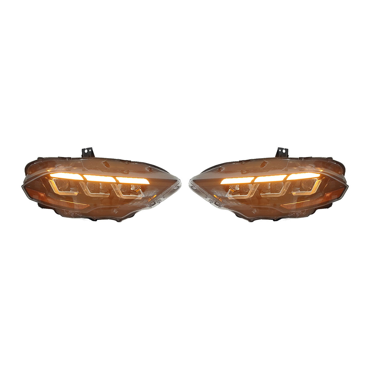 2018-2023 Ford Mustang EcoBoost GT V6 2024 Style Front Head Light Lamp
