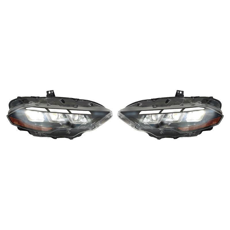 2018-2023 Ford Mustang EcoBoost GT V6 2024 Style Front Head Light Lamp