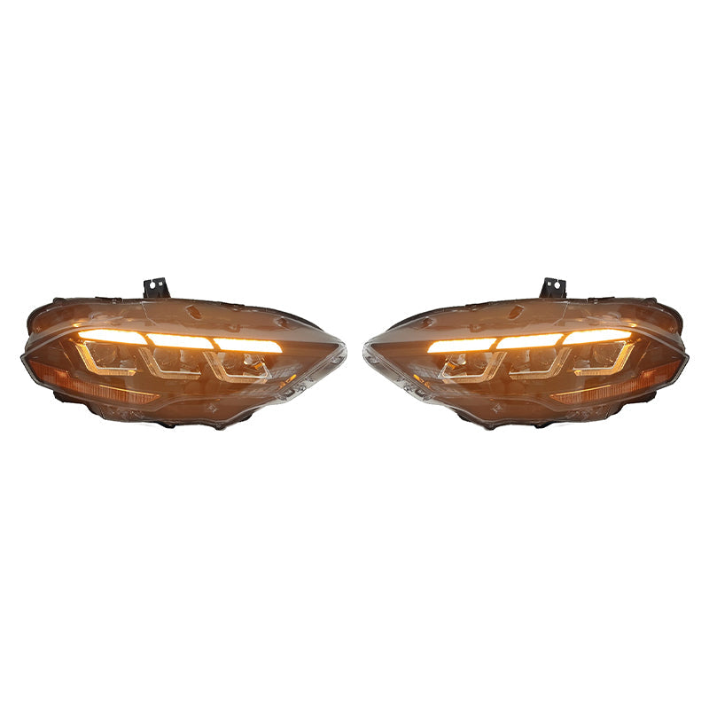 2018-2023 Ford Mustang EcoBoost GT V6 2024 Style Front Head Light Lamp