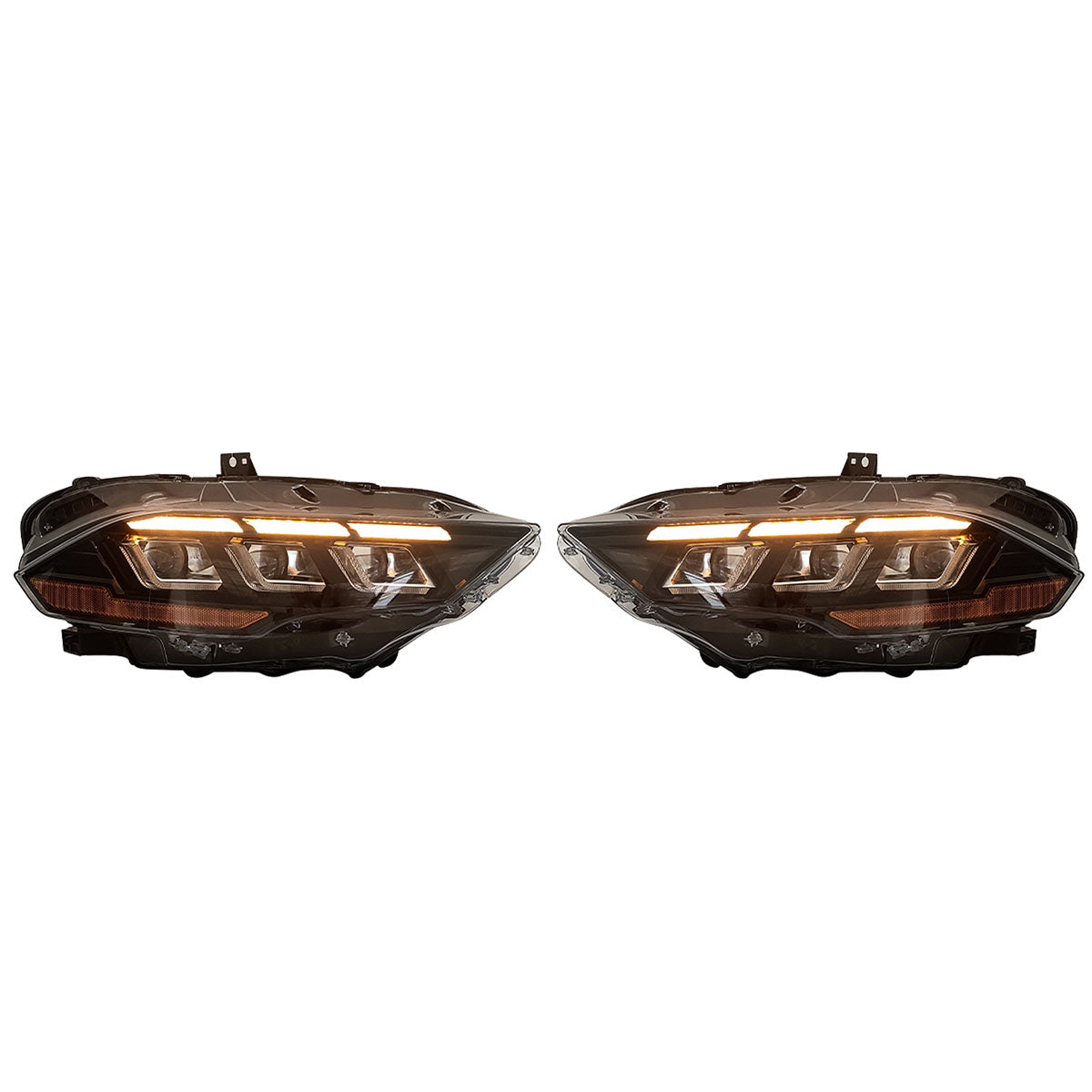 2018-2023 Ford Mustang EcoBoost GT V6 2024 Style Switchback Headlights
