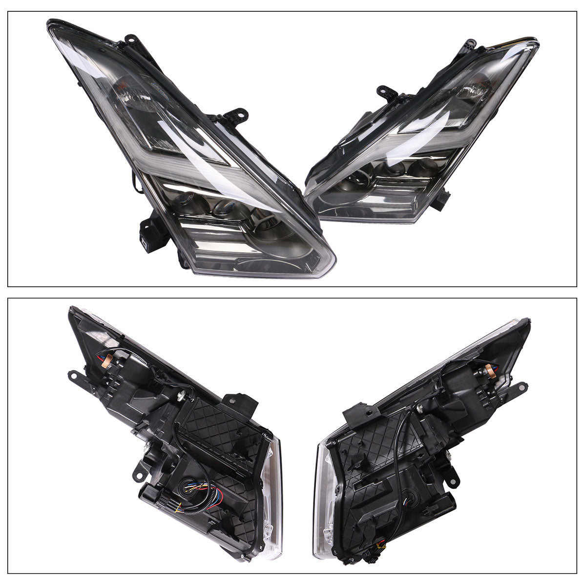 2009-2024  Nissan R35 GTR LED DRL Headlights(Upgrade 09-16 to 17+)
