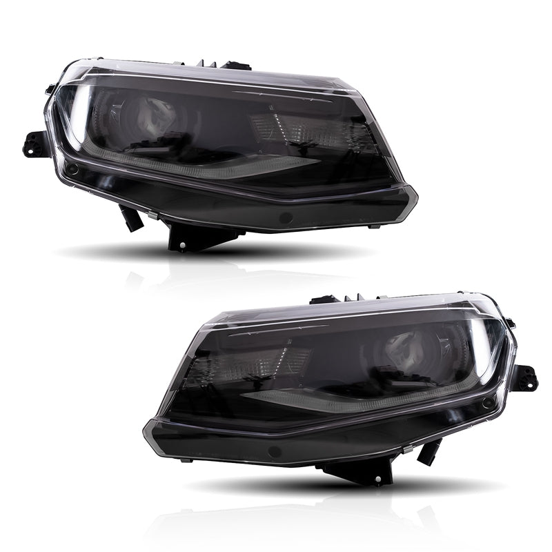 2016-2018 Chevrolet Camaro Projector DRL LED Headlights Lamps