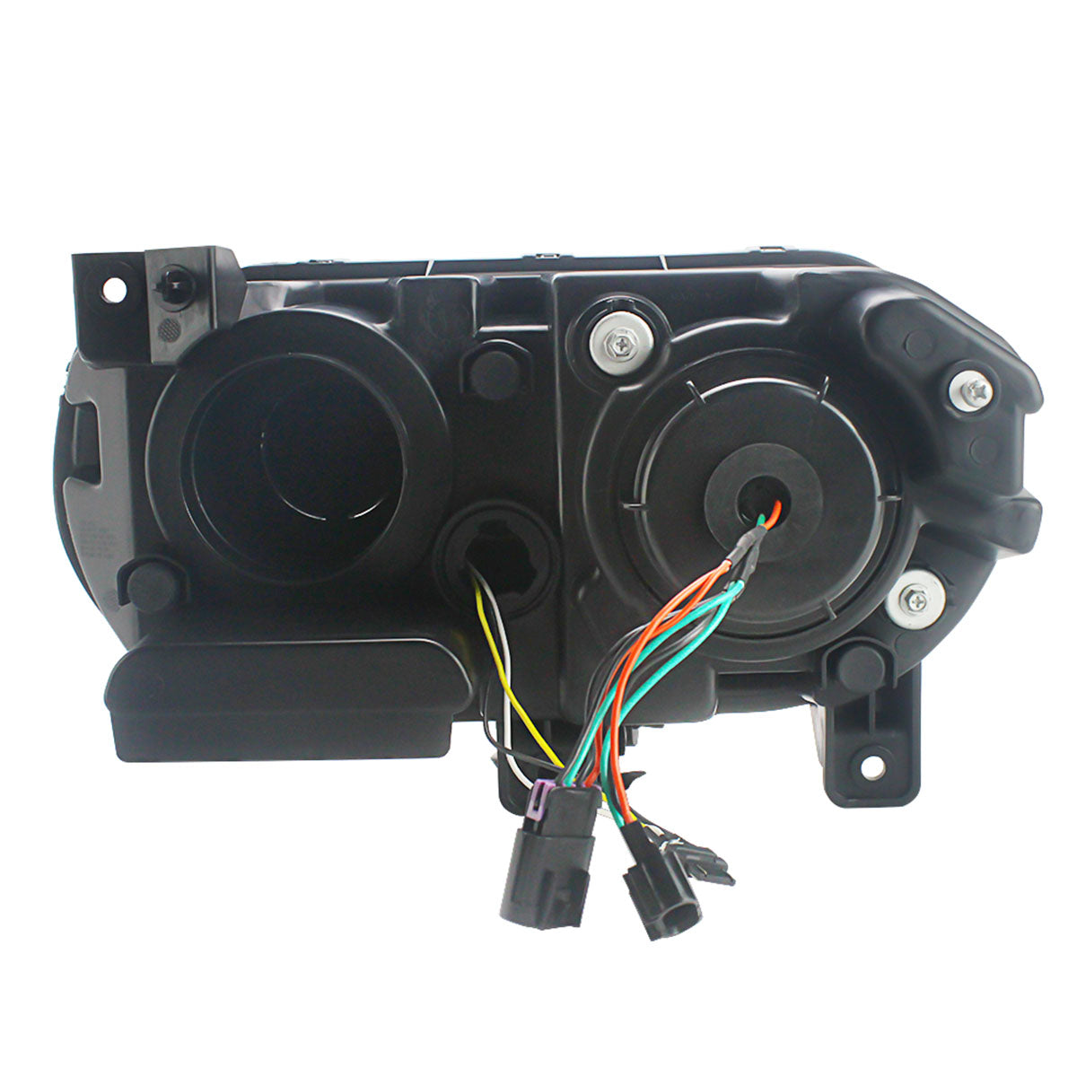 Fits 08-14 Dodge Challenger Headlights w/ Sequentail Dual Beam