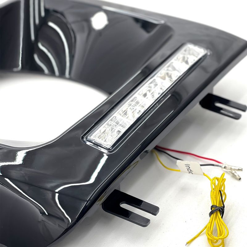 1990-2018 Benz W463 G500 G550 G55 G63 G65 Gloss Black Headlight Bezels
