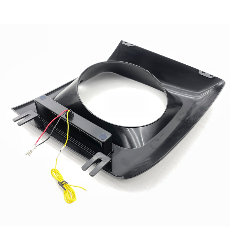1990-2018 Benz W463 G500 G550 G55 G63 G65 Gloss Black Headlight Bezels