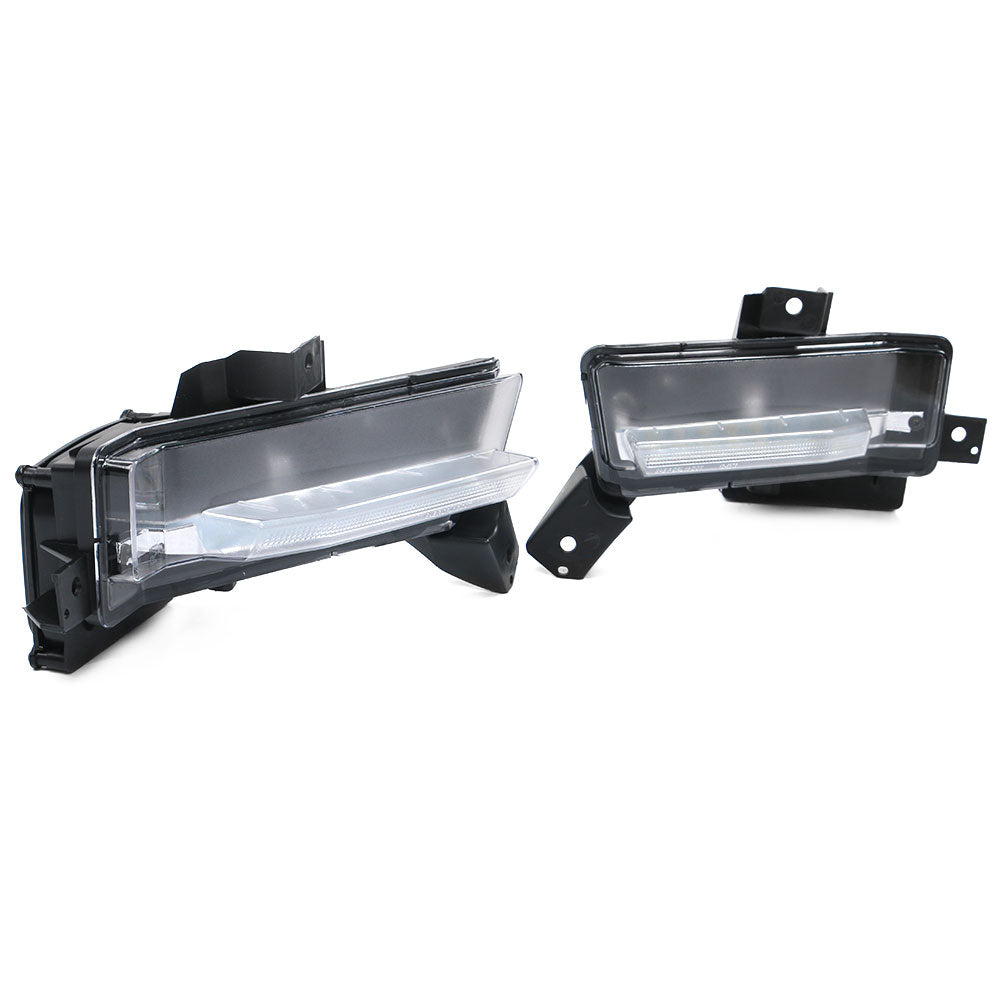 2016-2018 Chevy Camaro SS Black Housing Clear Lens Fog Lights Lamp ABS