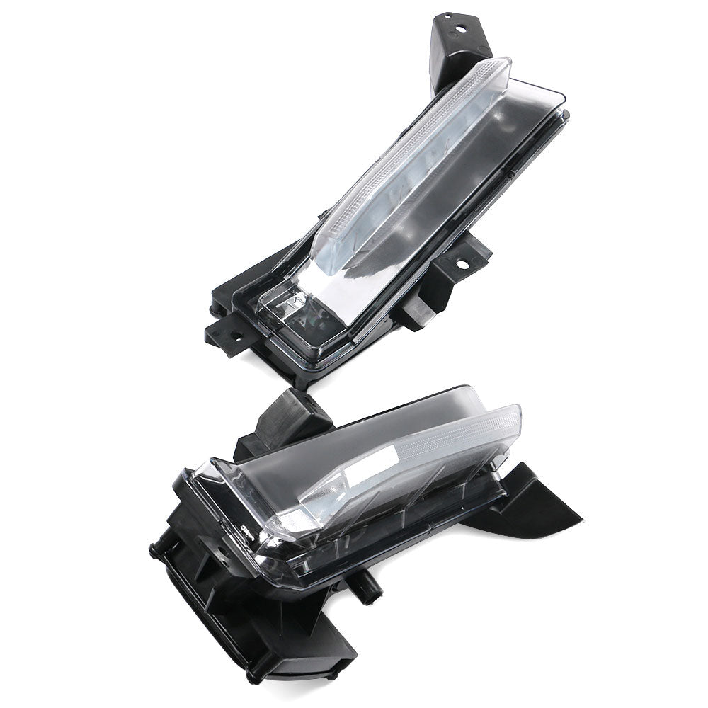 2016-2018 Chevy Camaro SS Black Housing Clear Lens Fog Lights Lamp ABS