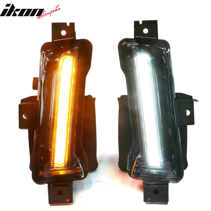 2014-2015 Chevy Camaro 5TH to 6TH Gen 16+ ZL1 Bumper LED DRL Headlamps