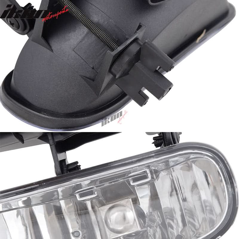 1999-2002Â Chevy Silverado OEM Style Clear Lens Fog Lights Lamp 2PC