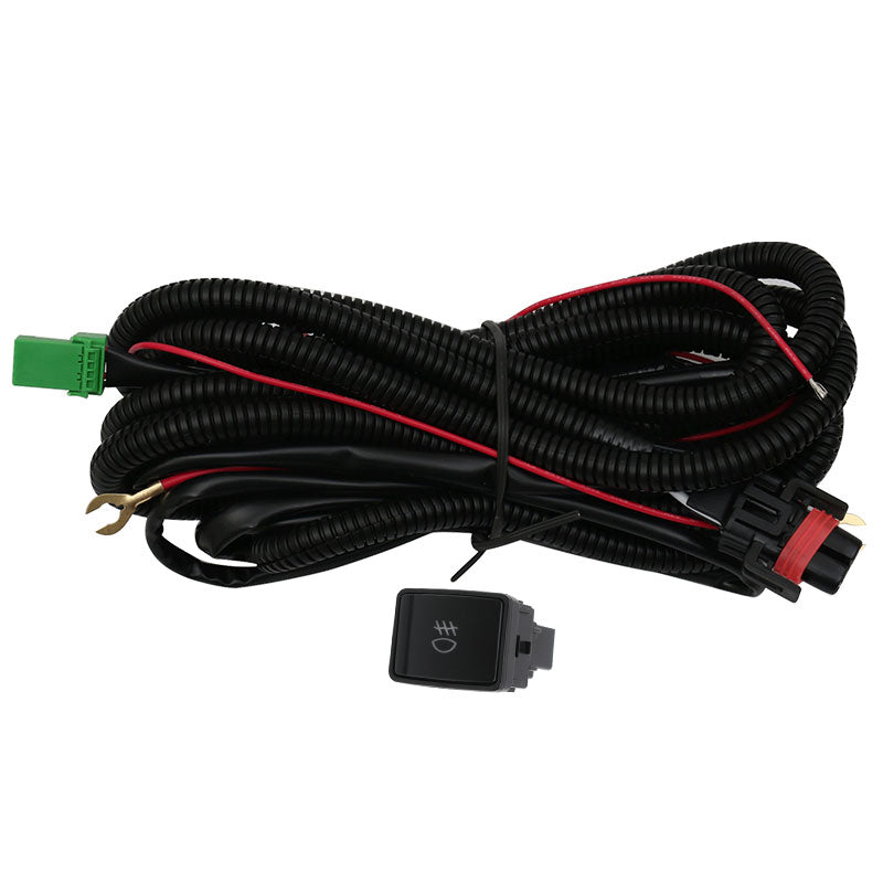 Fits 17-18 Nissan Pathfinder OE Clean Foglamps With Black Foglight Kit