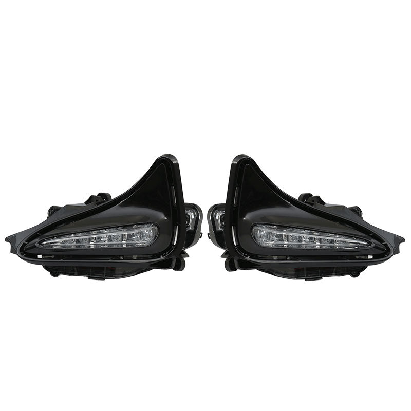 Fits 17-19 Toyota Corolla Sedan Front Foglight Fog Lamp LED Clear Lens
