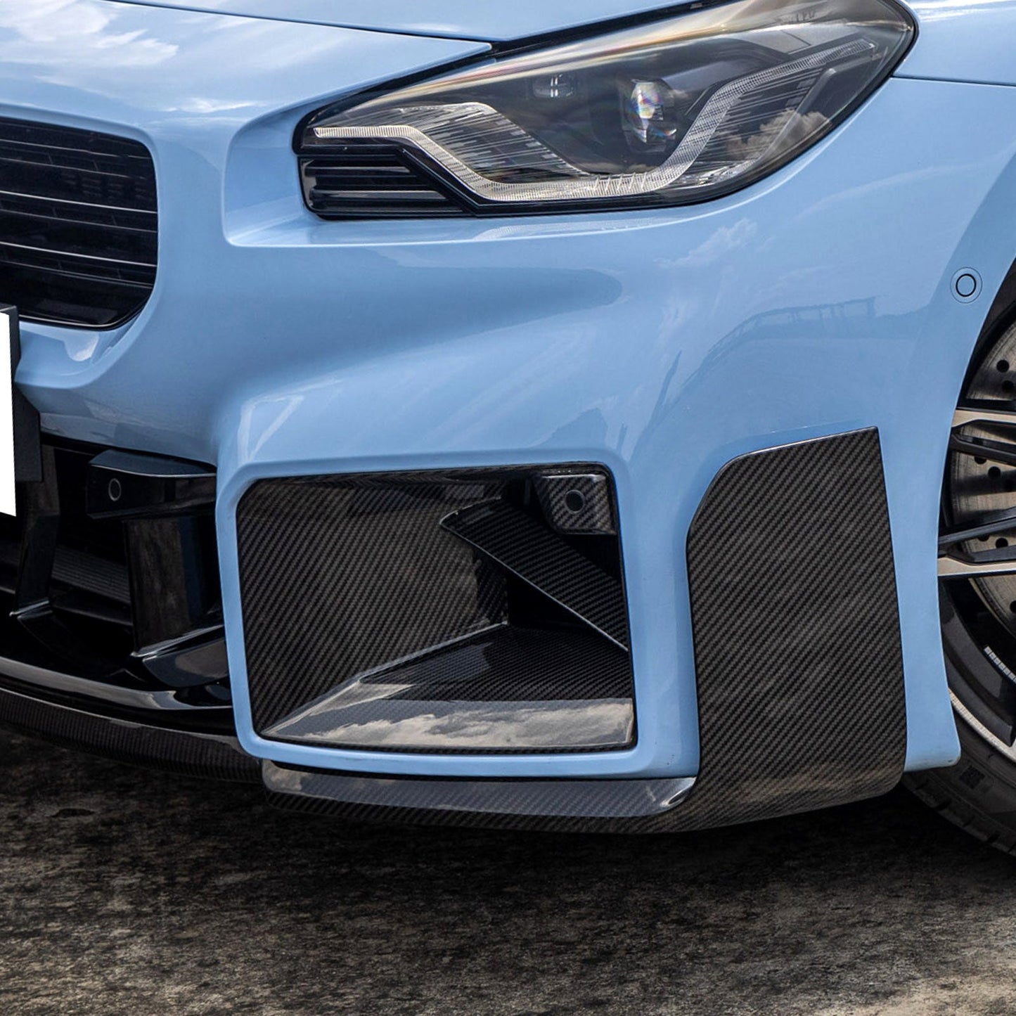 2023-2024 BMW G87 M2 M Performance Style Fog Light Cover