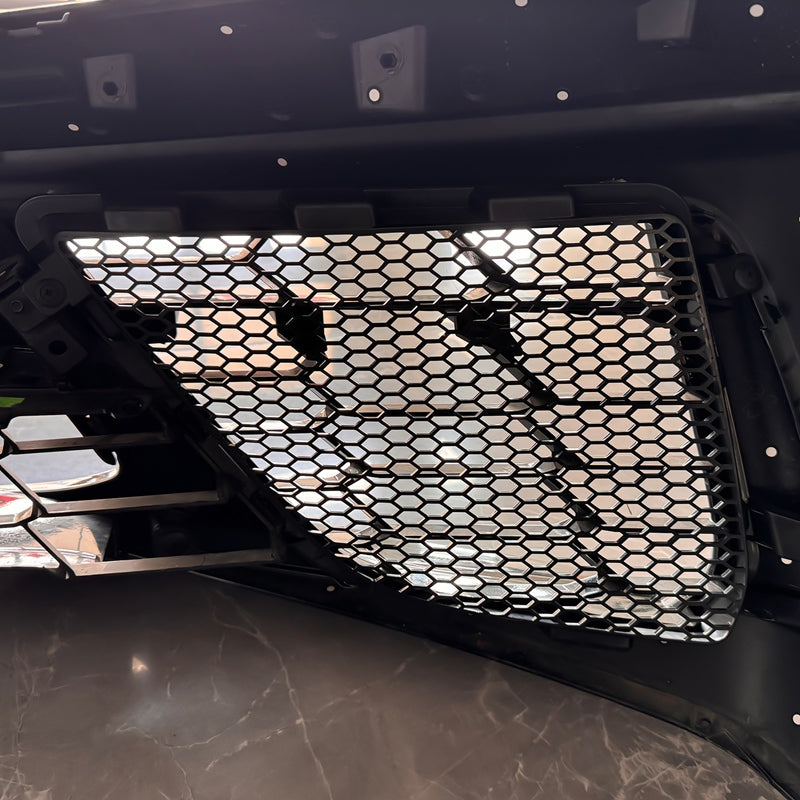 2020-2025 Chevy Corvette Stingray Z51 Front Bumper Lower Grilles ABS