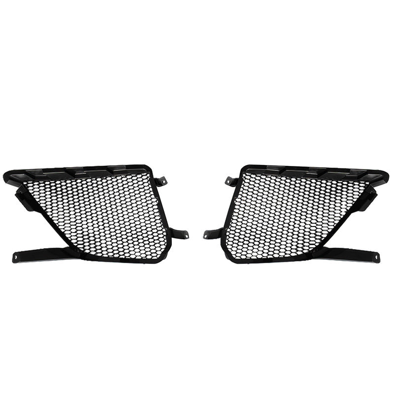 2020-2025 Chevy Corvette Stingray Z51 Front Bumper Lower Grilles ABS
